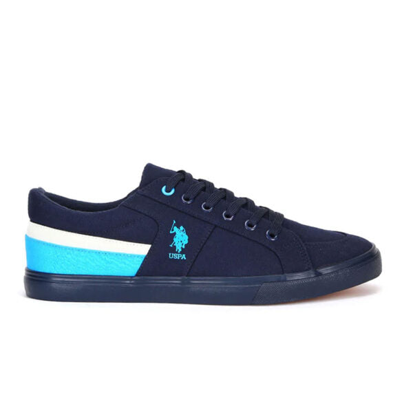 US Polo Contrast Stripe Canvas Clarkin Sneakers