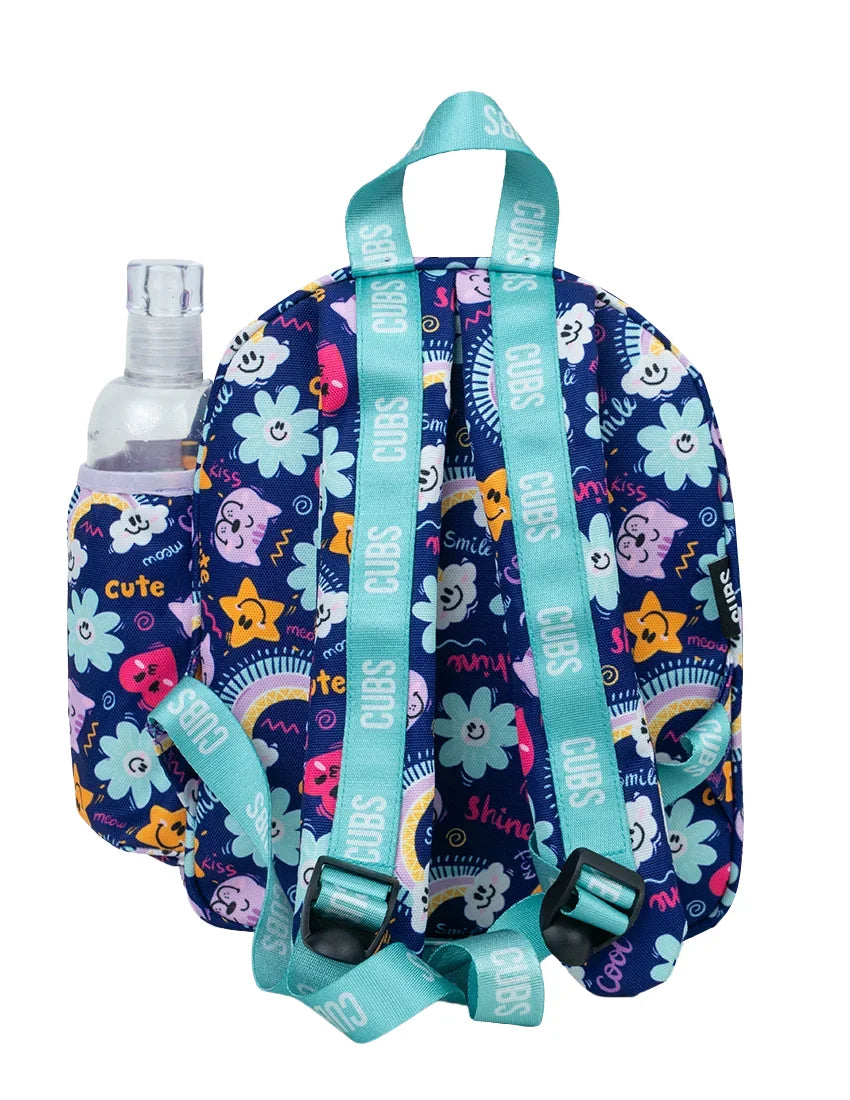 Cubs Cute Flower Nursery Lunch Backpack