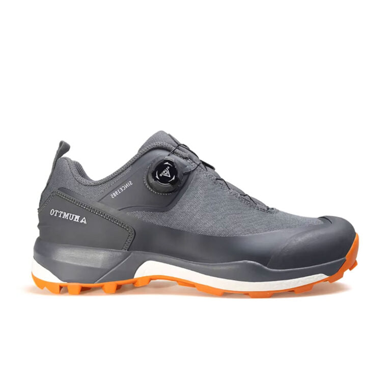 HUMTTO Stealth Core Low Cut Dial Lace Hiking Sneaker-120142A-2-DgrayOrange