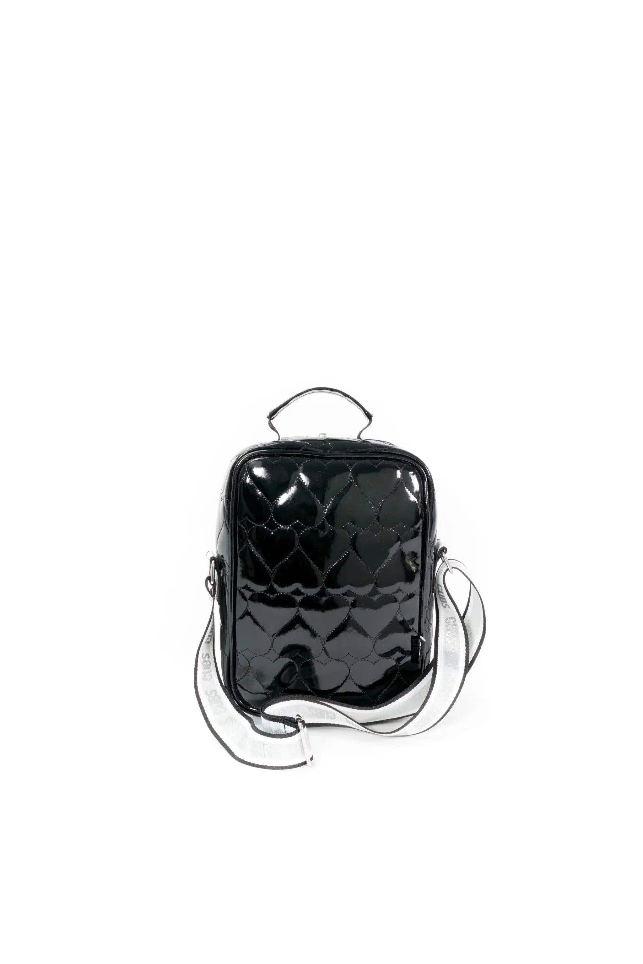 Cubs Shiny Black High School Lunch Bag