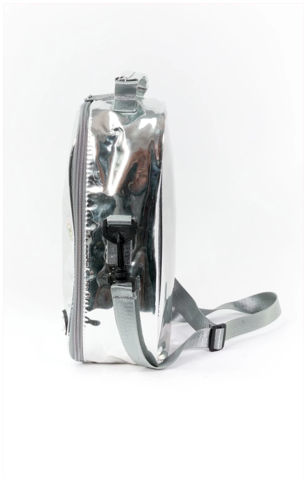 Cubs Holographic Silver High School Lunch Bag