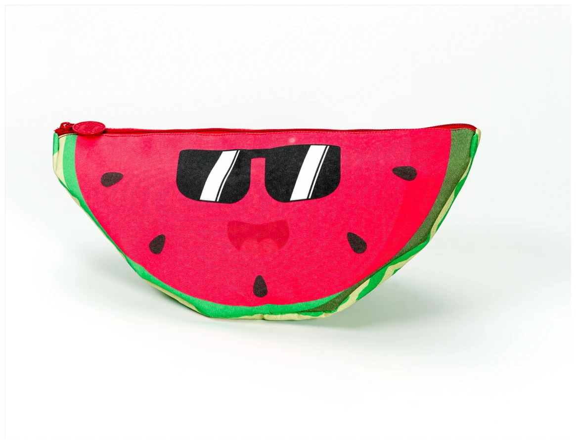 Cubs Watermelon With Sunglasses Large Pouch