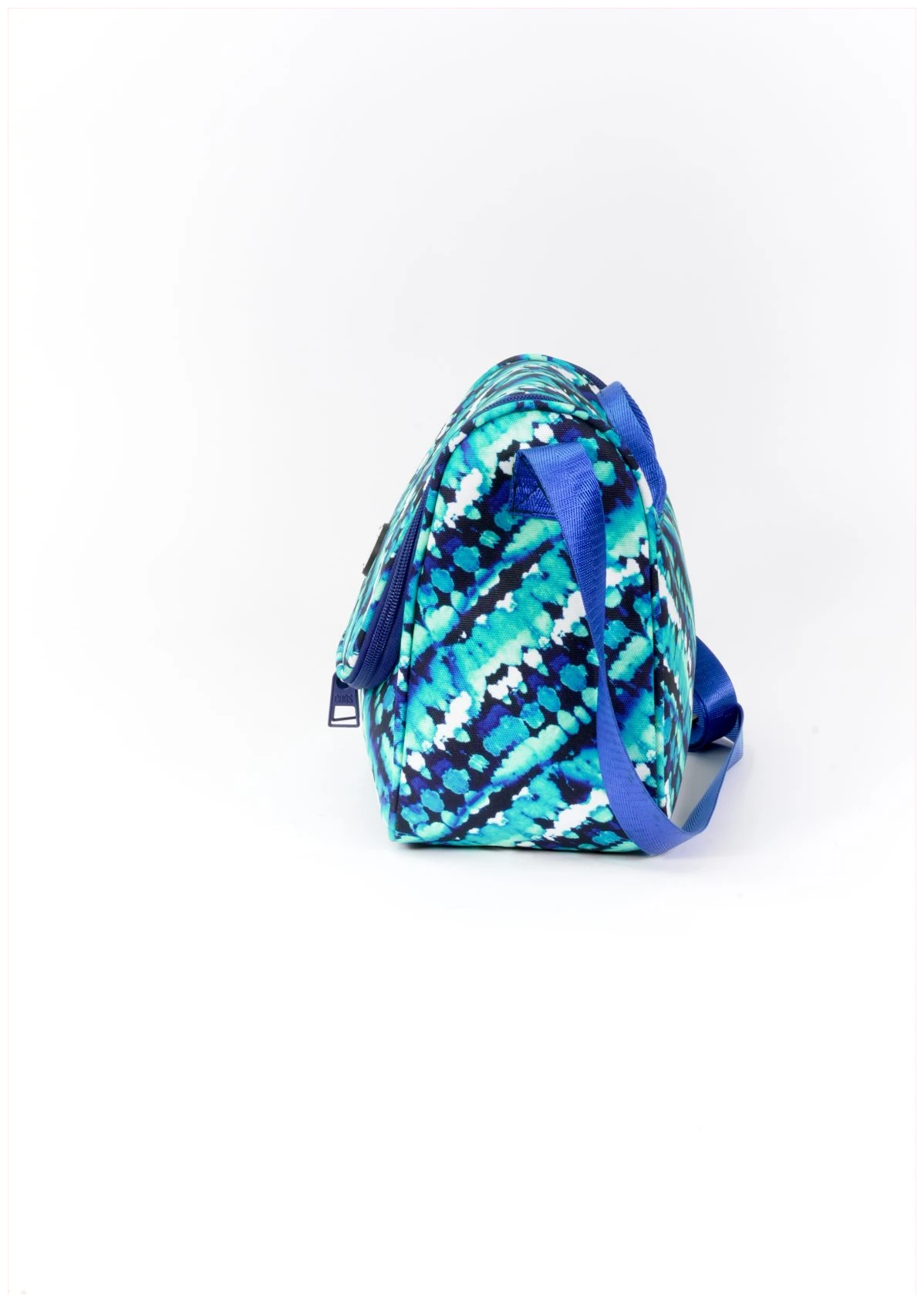 Cubs Water Color Turquoise Tie Dye Cross Body Lunch Bag