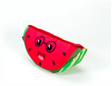 Cubs Watermelon Red with Glasses Large Pouch