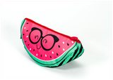 Cubs Watermelon Fushia with Glasses Large Pouch