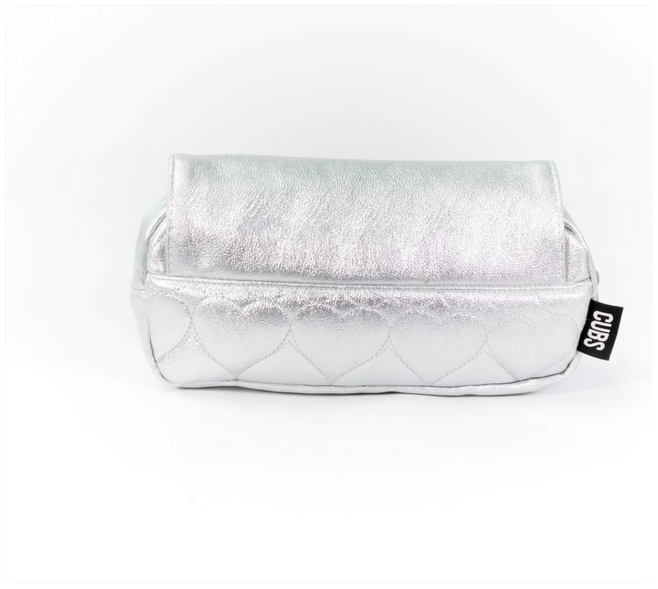 Cubs Shiny Silver High School Pencil Case