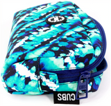 Cubs Water Color Turquoise Tie Dye Pencil Case