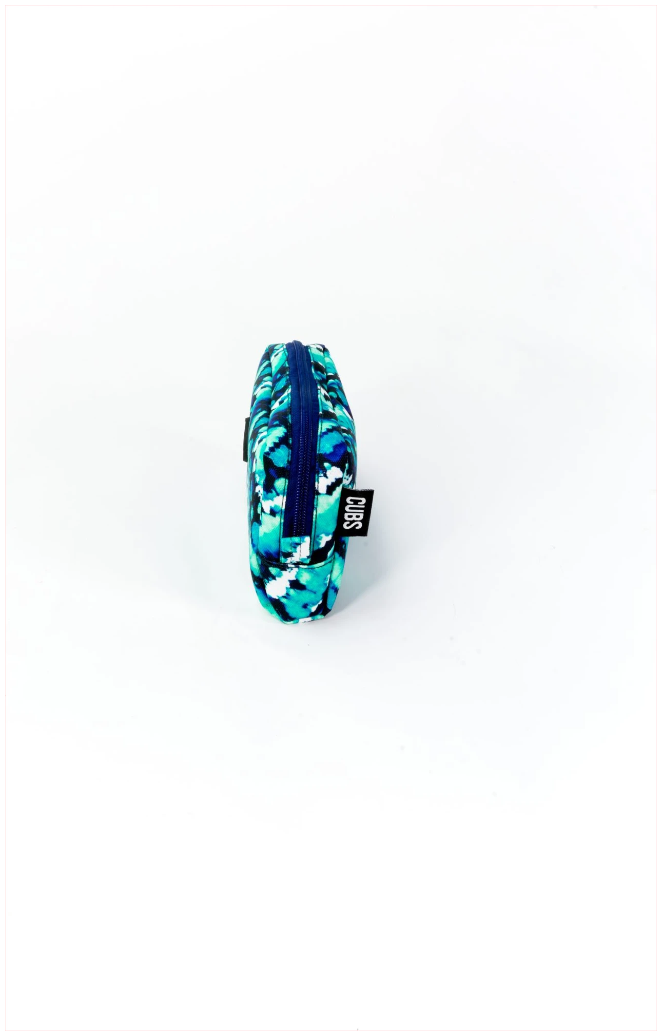 Cubs Water Color Turquoise Tie Dye Pencil Case