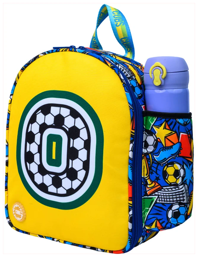 Cubs Football Fan letter O Nursery Lunch Backpack