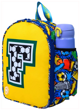 Cubs Football Fan letter F Nursery Lunch Backpack