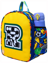 Cubs Football Fan letter R Nursery Lunch Backpack