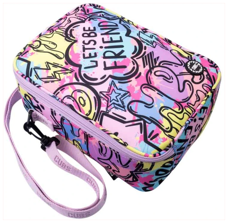 Cubs Let?s Be Friends Senior Lunch bag