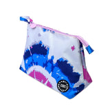 Cubs Blue Tie Dye Large Pouch