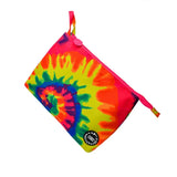 Cubs Fuchia Tie Dye Large Pouch