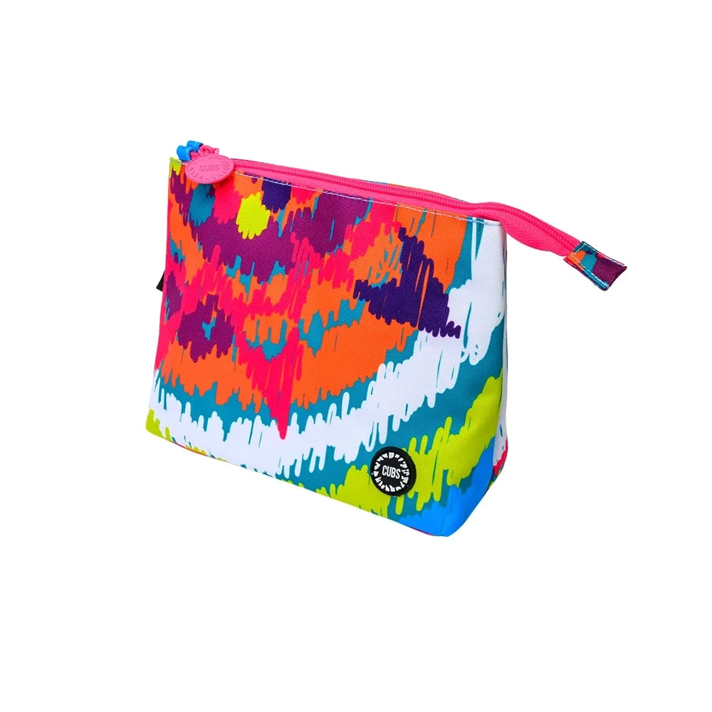 Cubs Tie Dye Star Medium Pouch