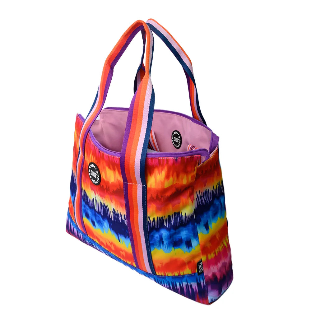 Cubs Dripping Paint & True Pink Double Face Tote Bag