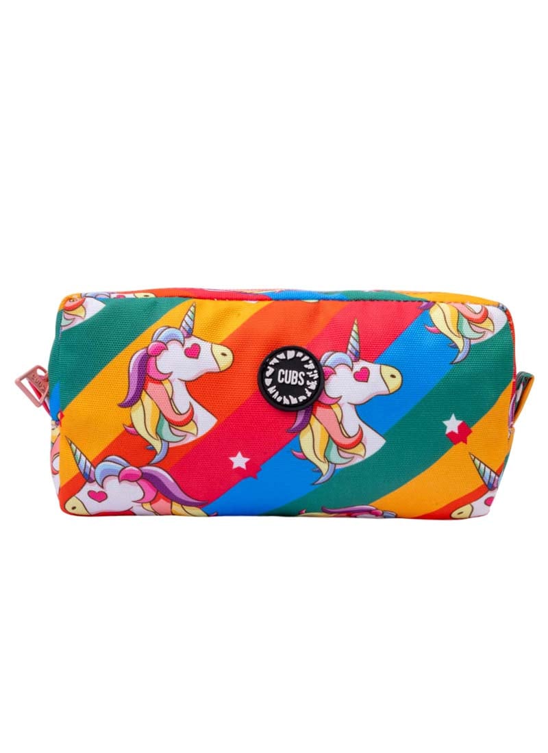 Cubs Unicorn Heart Pencil case