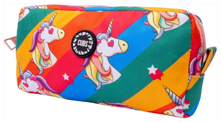 Cubs Unicorn Heart Pencil case