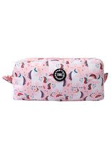 Cubs Peach Unicorns & Rainbows Pencil case