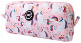 Cubs Peach Unicorns & Rainbows Pencil case