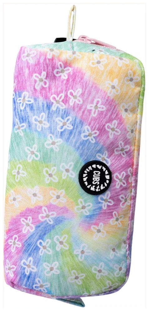 Cubs Pastel Tie Dye Flowers Pencil case