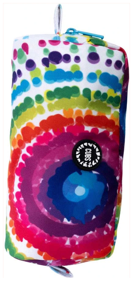 Cubs Tie Dye Spiral Pencil case