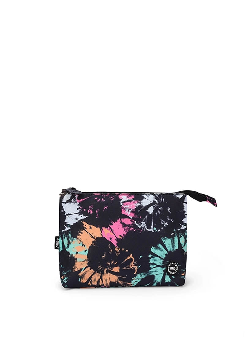 Cubs Dark Tie Dye Medium Pouch