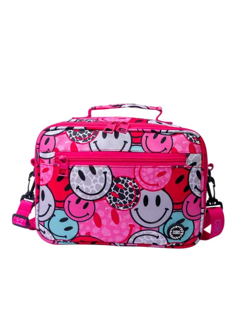 Cubs smiley faces Lunch bag