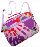 Cubs Purple & Orange Tie Dye Lunch bag