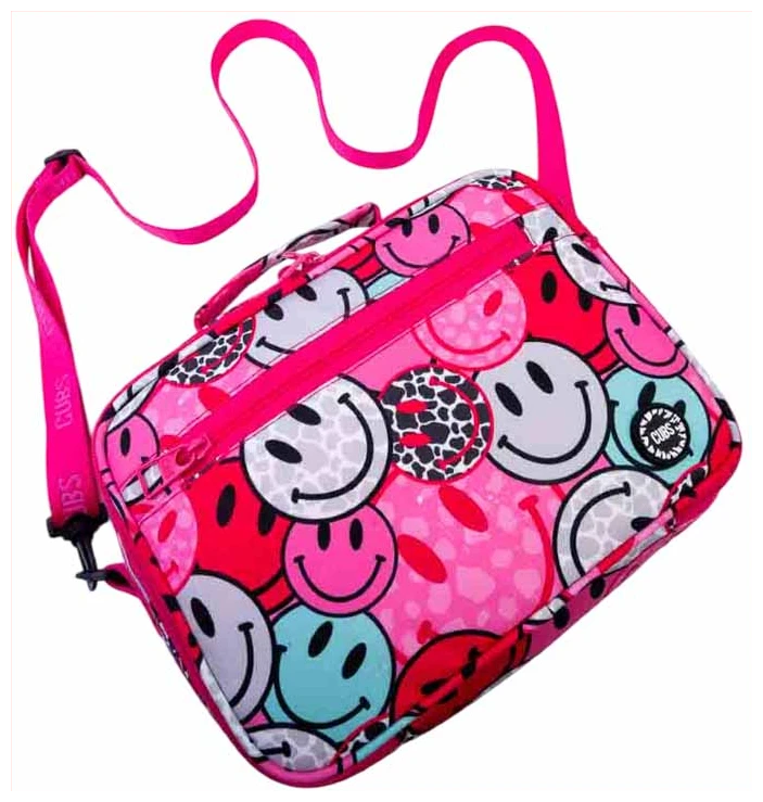 Cubs smiley faces Lunch bag