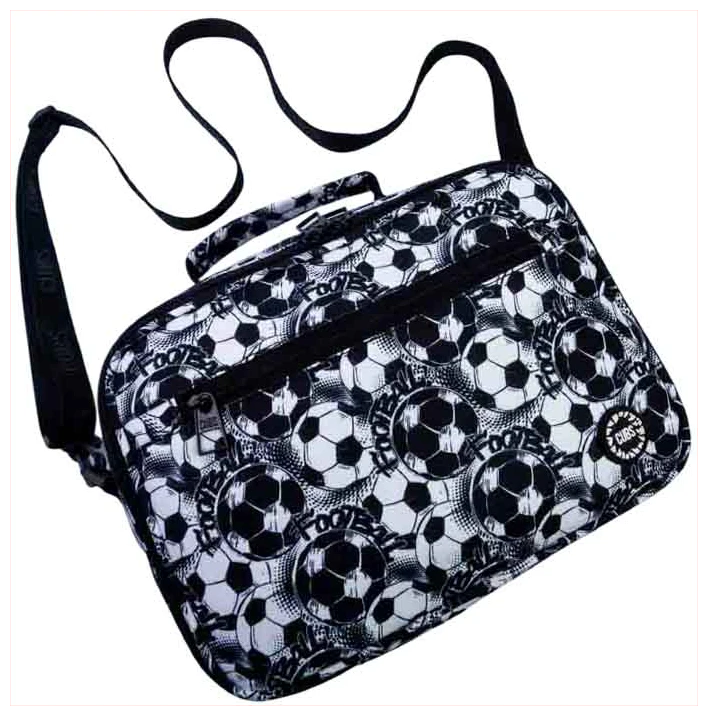 Cubs Football Black and white Lunch bag