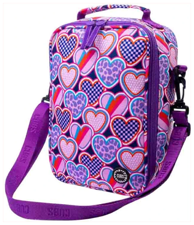 Cubs Purple Hearts Senior Lunch bag
