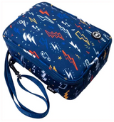 Cubs Navy Bolts Senior Lunch bag