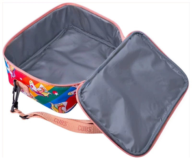Cubs Unicorn Heart Lunch bag