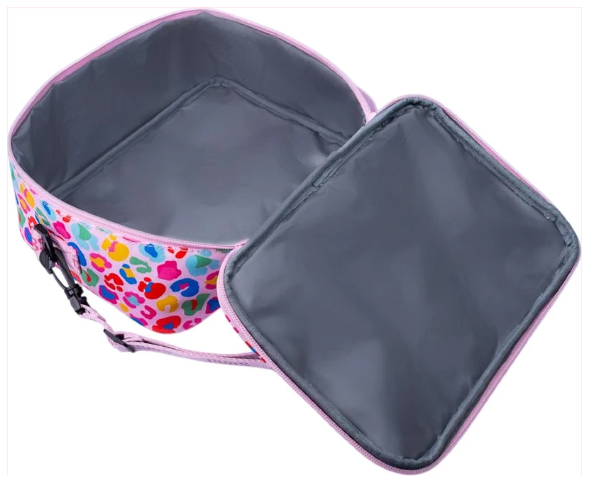 Cubs Pink Leopard Girl Lunch bag