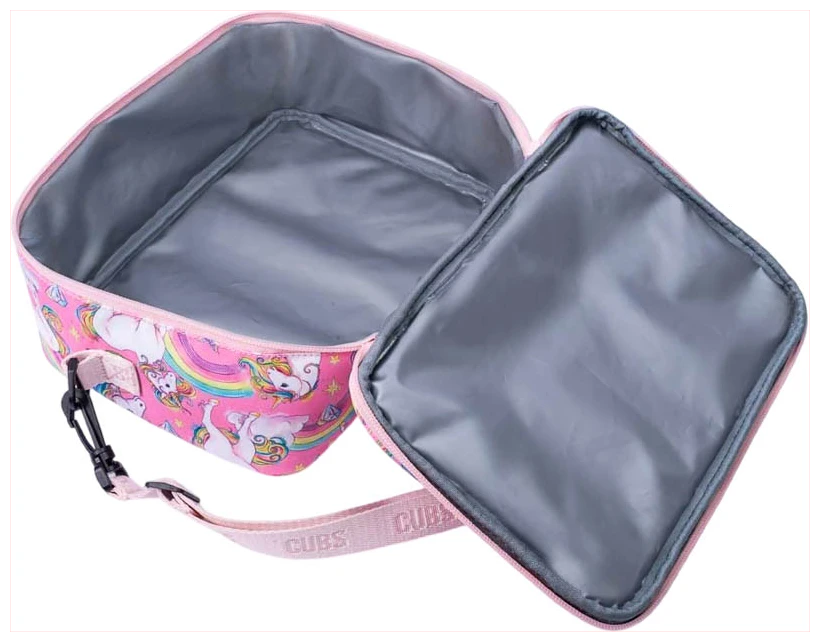 Cubs Pink Fantasy Unicorn Lunch bag