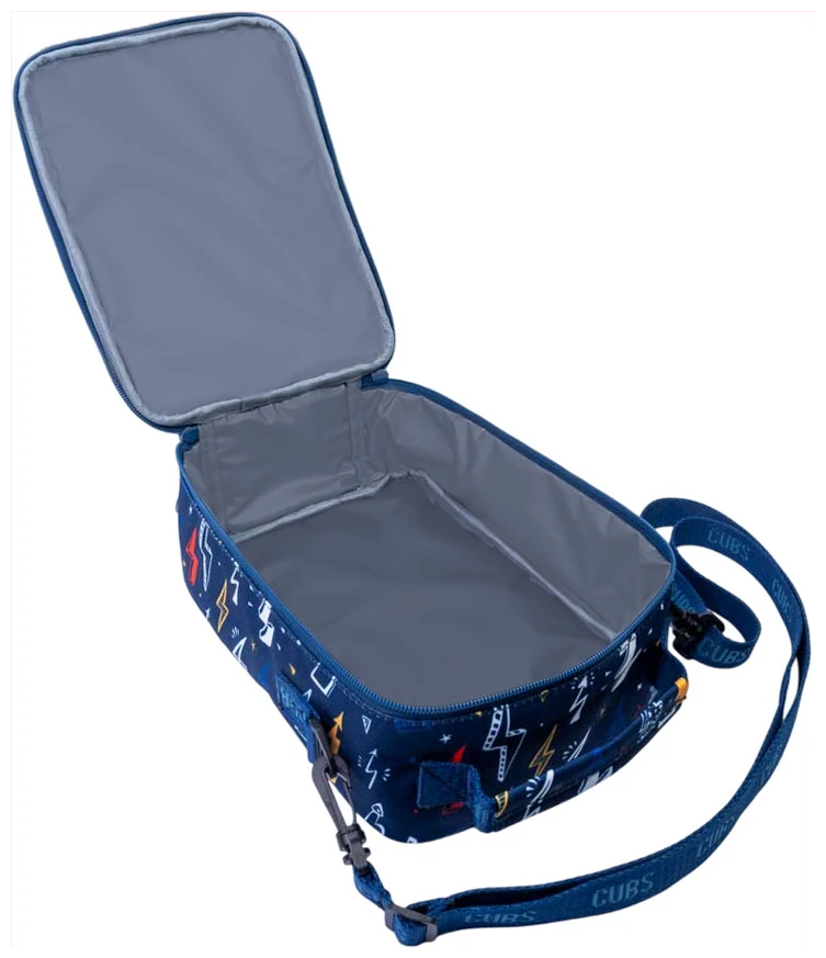 Cubs Navy Bolts Senior Lunch bag