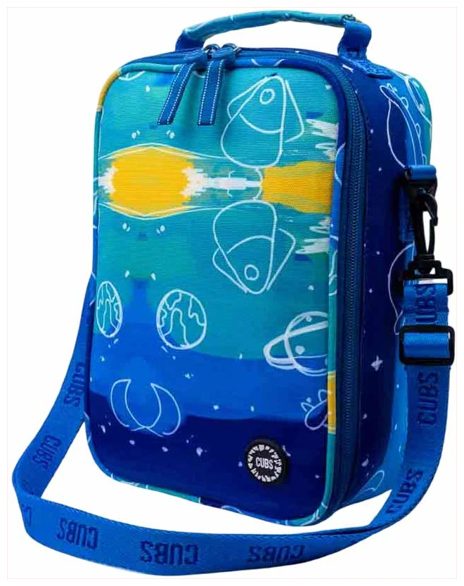 Cubs Shades of Blue universe Senior Lunch bag