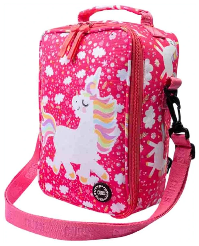 Cubs Pinkish unicorn Senior Lunch bag