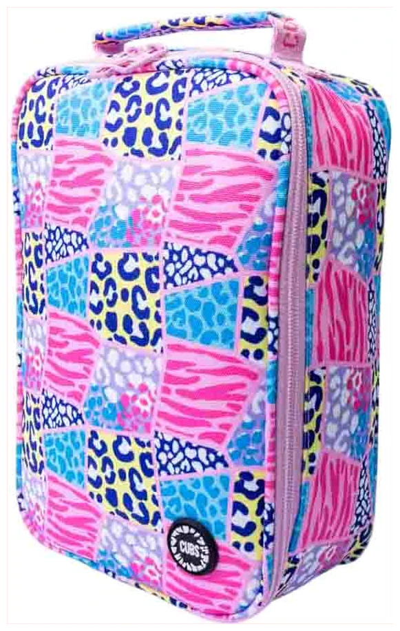 Cubs Leopard Patches Regular Lunch bag