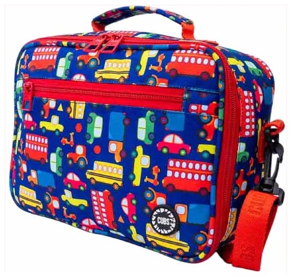 Cubs School Bus Lunch bag