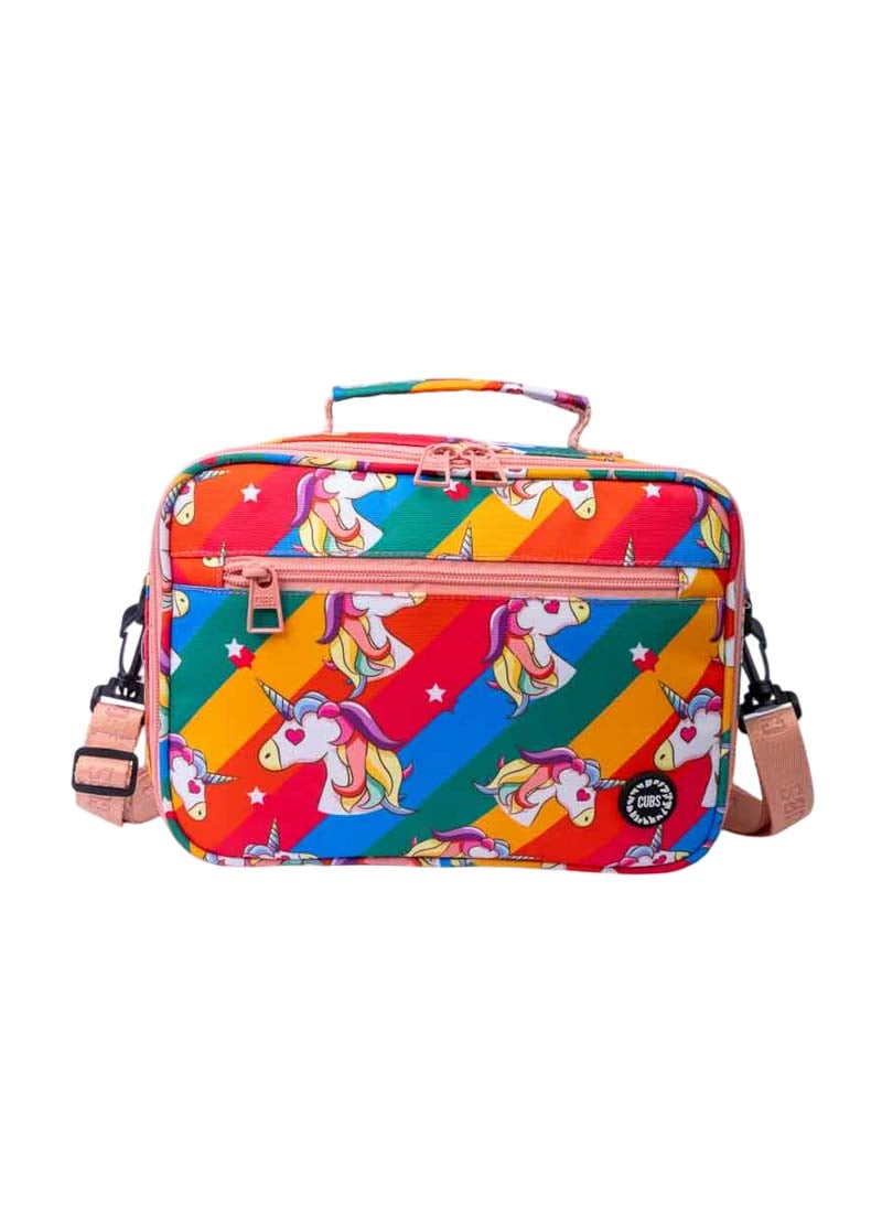 Cubs Unicorn Heart Lunch bag