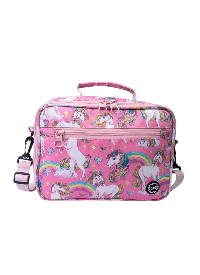 Cubs Pink Fantasy Unicorn Lunch bag