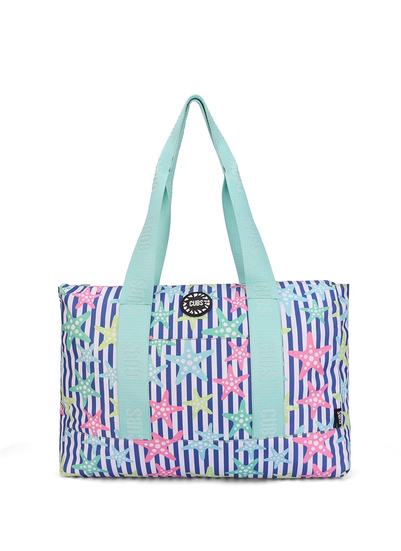 Cubs Every Day In Blue Double Face Tote Bag