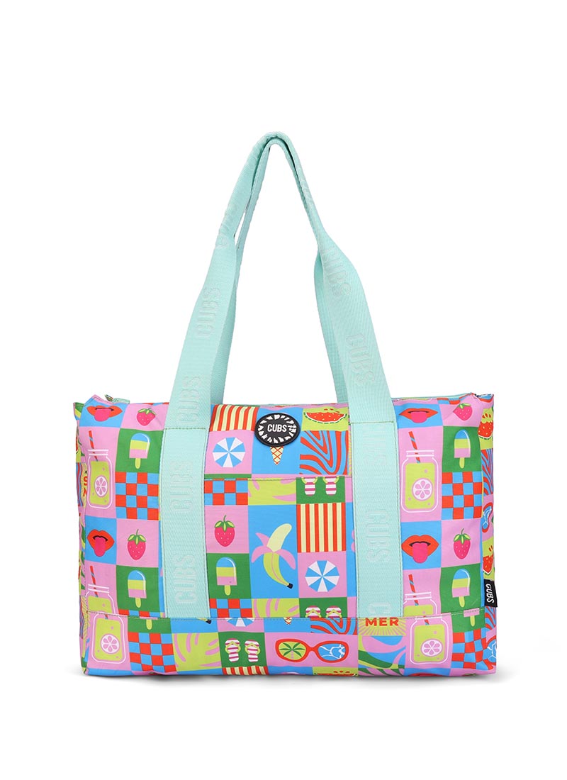 Cubs Every Day In Blue Double Face Tote Bag