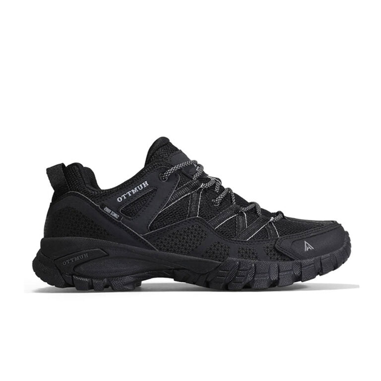 HUMTTO Blaze Trail X Low Cut Mesh Energetic Sneaker-110609A-3-Black