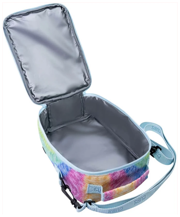 Cubs Pastel Rainbow Swirl Senior Lunch bag