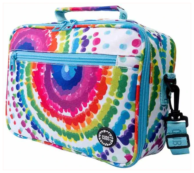 Cubs Tie Dye Spiral Lunch bag