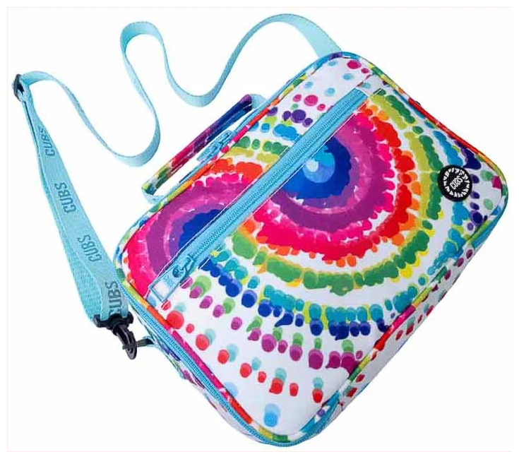 Cubs Tie Dye Spiral Lunch bag