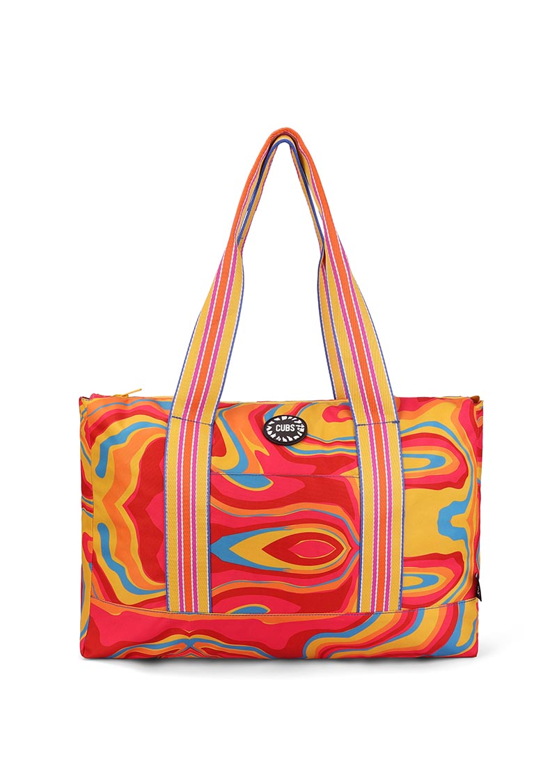 Cubs Ice-Cream and water colors Double Face Tote Bag